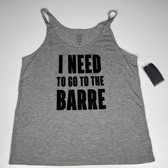Yoga RX Grey Tank Top Sz M/L NWT - Picture 3 of 7